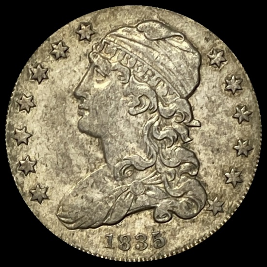 1835 Capped Bust Quarter CLOSELY UNCIRCULATED