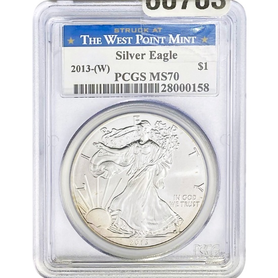 2013-(W) Silver Eagle PCGS MS70