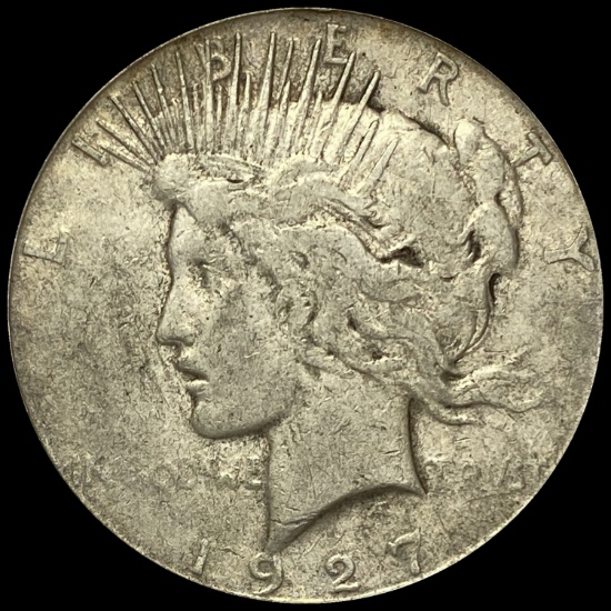 1927 Silver Peace Dollar LIGHTLY CIRCULATED