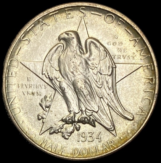 1936 Texas Independence Half Dollar GEM BU GEM BU
