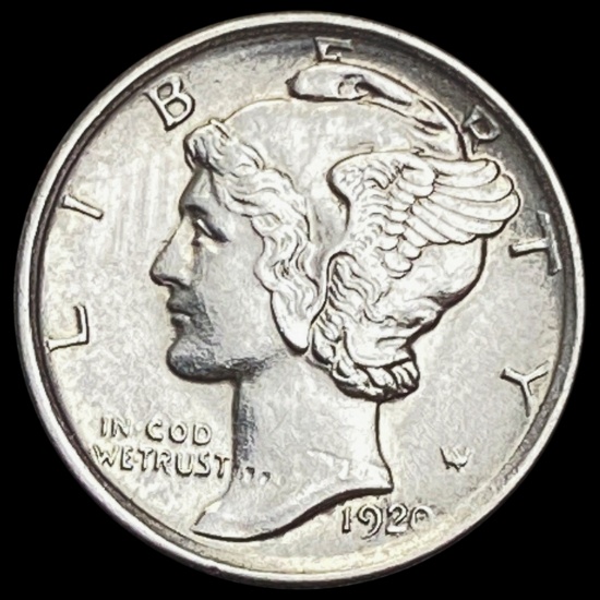 1920 Mercury Dime CLOSELY UNCIRCULATED CLOSELY UNCIRCULATED