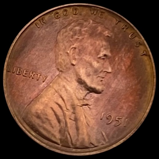 1951 Lincoln Wheat Cent CHOICE PROOF CHOICE PROOF