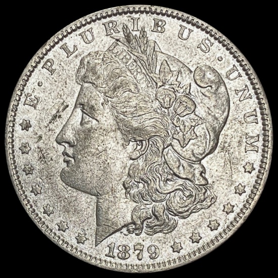 1879 Morgan Silver Dollar CLOSELY UNCIRCULATED CLOSELY UNCIRCULATED