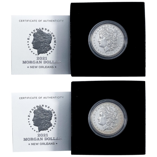 2021-O [2] Morgan Silver Dollar