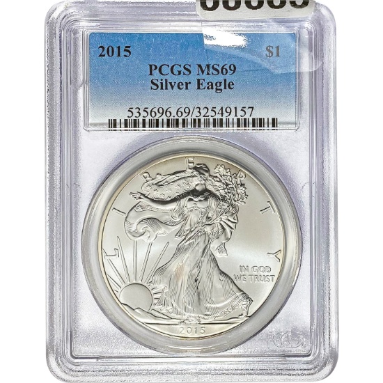 2015 Silver Eagle PCGS MS69