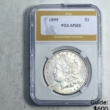 1899 Morgan Dollar PGA MS66