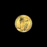 1865 Mexico Gold Maximilian 1 Peso GEM BU