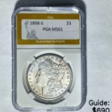 1898-S Morgan Dollar PGA MS61