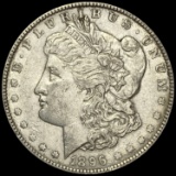 1896 Silver Morgan Dollar CLOSELY UNCIRCULATED