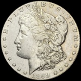 1898-S Silver Morgan Dollar CLOSELY UNCIRCULATED