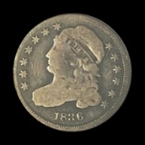 1836 Capped Bust Dime NICELY CIRCULATED