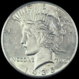 1935 Silver Peace Dollar CHOICE BU