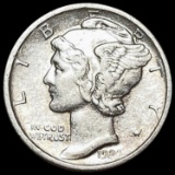 1924 Mercury Dime CLOSELY UNCIRCULATED CLOSELY UNCIRCULATED