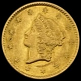 1851-O Liberty Head Gold Dollar CLOSELY UNCIRCULAT CLOSELY UNCIRCULATED