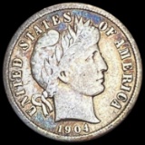 1904-S Barber Dime LIGHTLY CIRCULATED LIGHTLY CIRCULATED