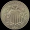 1874 Shield Nickel CHOICE BU