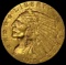 1915 GOLD Indian Head Quarter Eagle UNCIRCULATED
