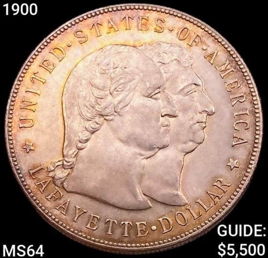 1900 Lafayette Silver Dollar CHOICE BU