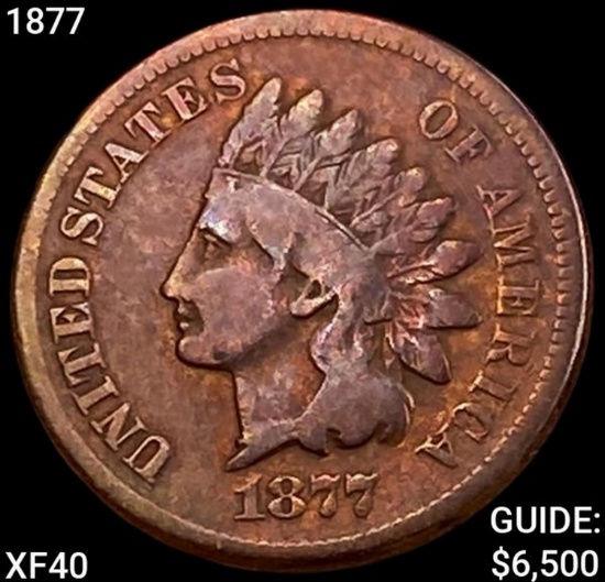 1877 Indian Head Cent