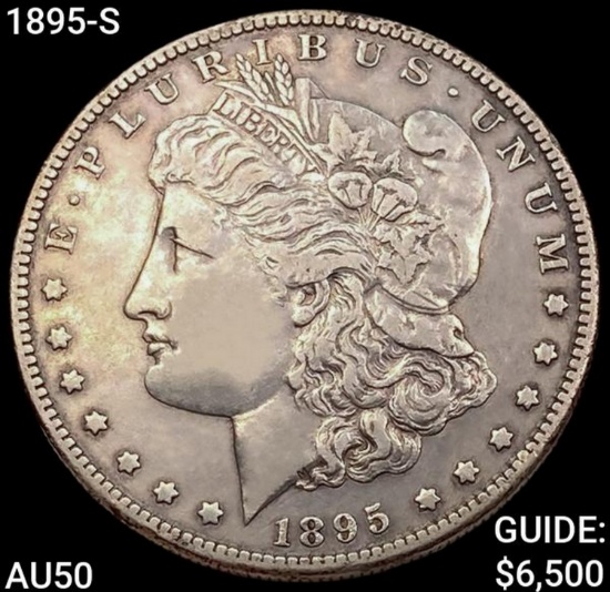 1895-S Morgan Silver Dollar