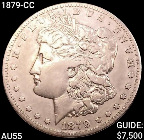 1879-CC Morgan Silver Dollar HIGH GRADE