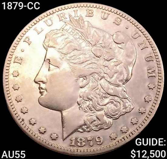 1879-CC Morgan Silver Dollar HIGH GRADE
