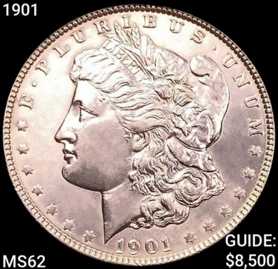1901 Morgan Silver Dollar UNCIRCULATED