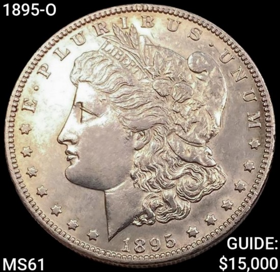 1895-O Morgan Silver Dollar UNCIRCULATED