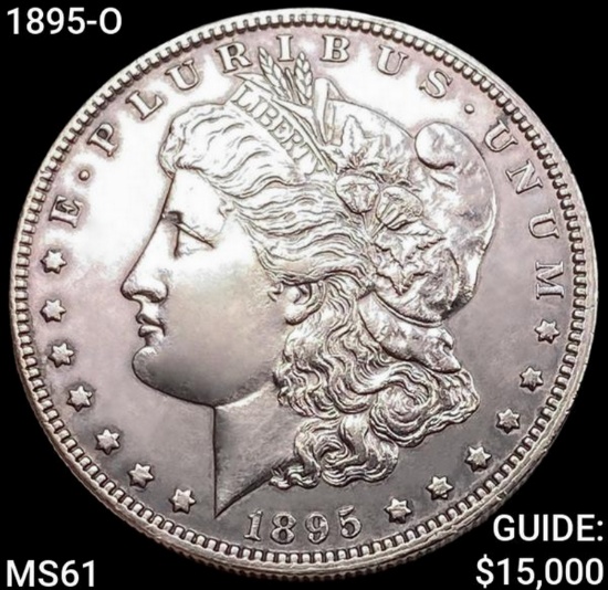 1895-O Morgan Silver Dollar UNCIRCULATED