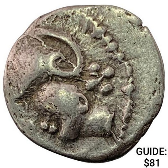Gaul Tribes Silver Quinarius NEARLY UNCIRCULATED