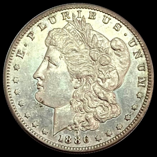 1886-S Morgan Silver Dollar UNCIRCULATED