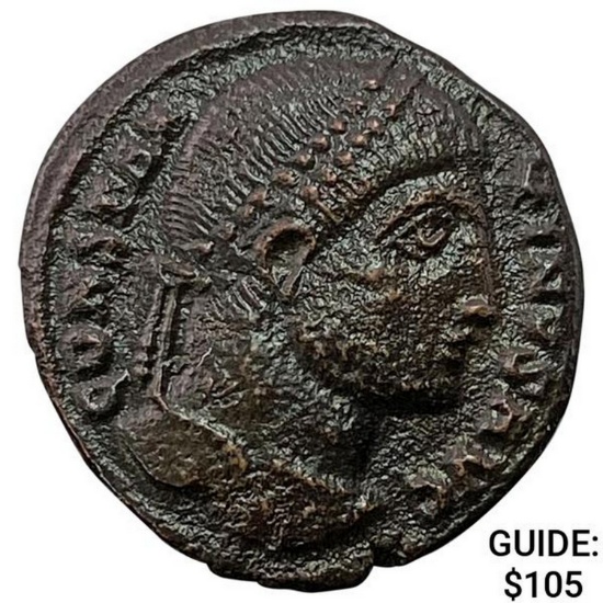 Roman Constantine 307-337 AD BI Follis CLOSELY UNCIRCULATED