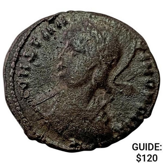 Roman Constantinian 330-340 AD BI Nummus UNCIRCULATED