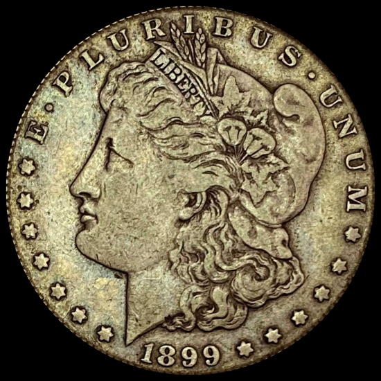 1899-S Morgan Silver Dollar LIGHTLY CIRCULATED