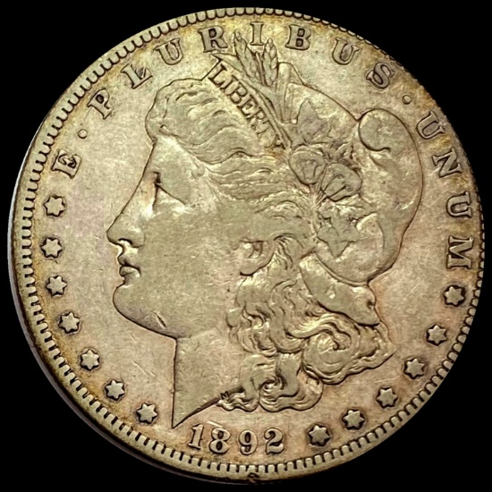 1892-S Morgan Silver Dollar LIGHTLY CIRCULATED