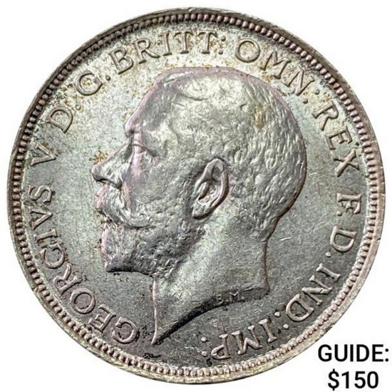 1918 Great Britain Silver Florin - George V UNCIRCULATED