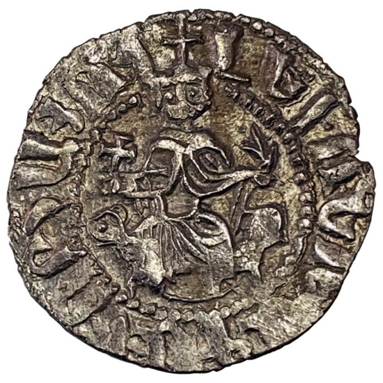 1198-1219 AD Crusades Armenia Silver Tram CLOSELY UNCIRCULATED