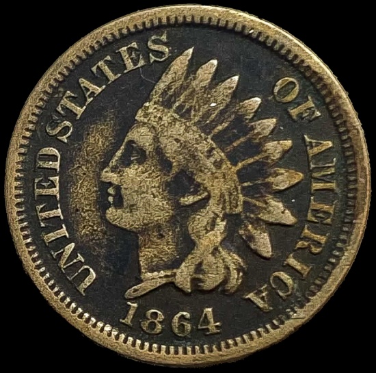 1864 Indian Head Cent NICELY CIRCULATED