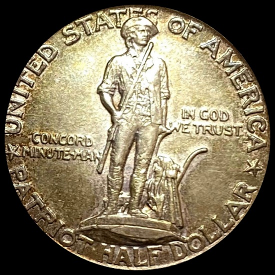 1925 Lexington-Concord Half Dollar UNCIRCULATED
