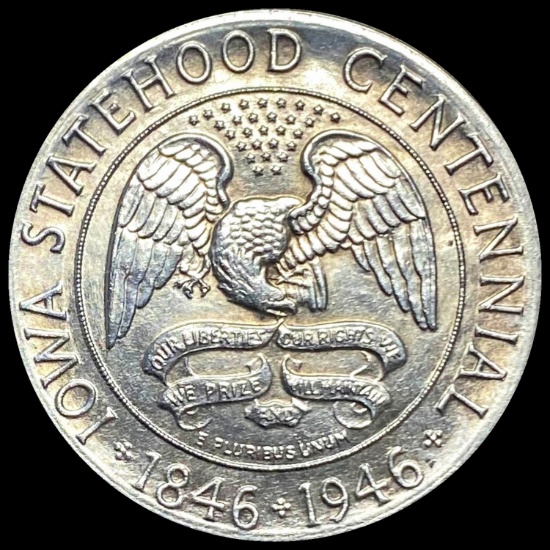 1946 Iowa Centennial Half Dollar UNCIRCULATED