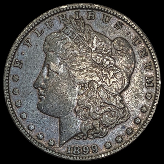 1899 Morgan Silver Dollar CLOSELY UNCIRCULATED CLOSELY UNCIRCULATED