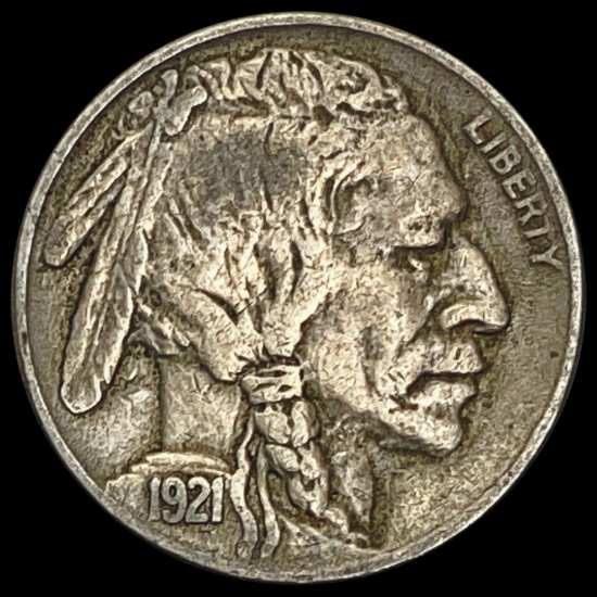 1921 Buffalo Nickel NEARLY UNCIRCULATED NEARLY UNCIRCULATED