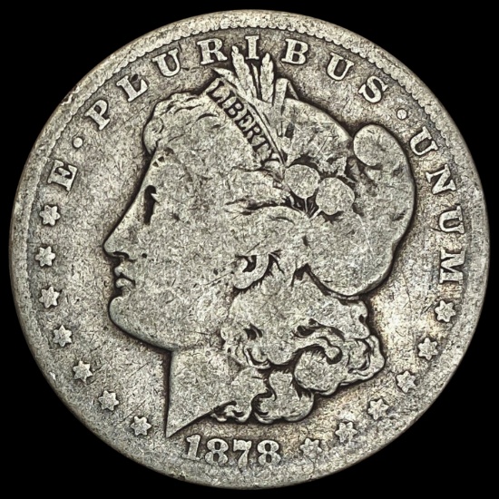 1878-CC Morgan Silver Dollar NICELY CIRCULATED NICEL