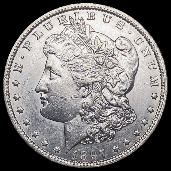 1897-O Morgan Silver Dollar CLOSELY UNCIRCULATE