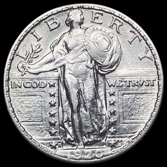 1926-S Standing Liberty Quarter CHOICE AU