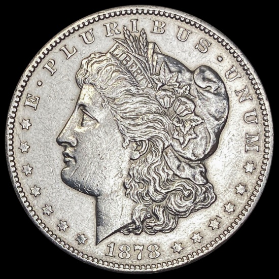 1878-CC Morgan Silver Dollar CLOSELY UNCIRCULATED CLOSELY UNCIRCULATED