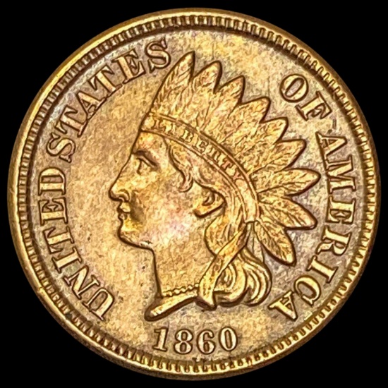 1860 Indian Head Cent UNCIRCULATED