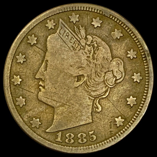 1885 Liberty Head Nickel NICELY CIRCULATED
