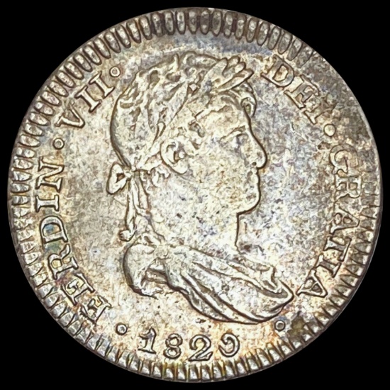 1829 Spain 1 Real Madrid Mint LIGHTLY CIRCULATED LIGHTLY CIRCULATED