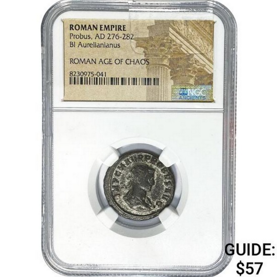 Roman Probus, AD 276-282 BI Aurelianianus